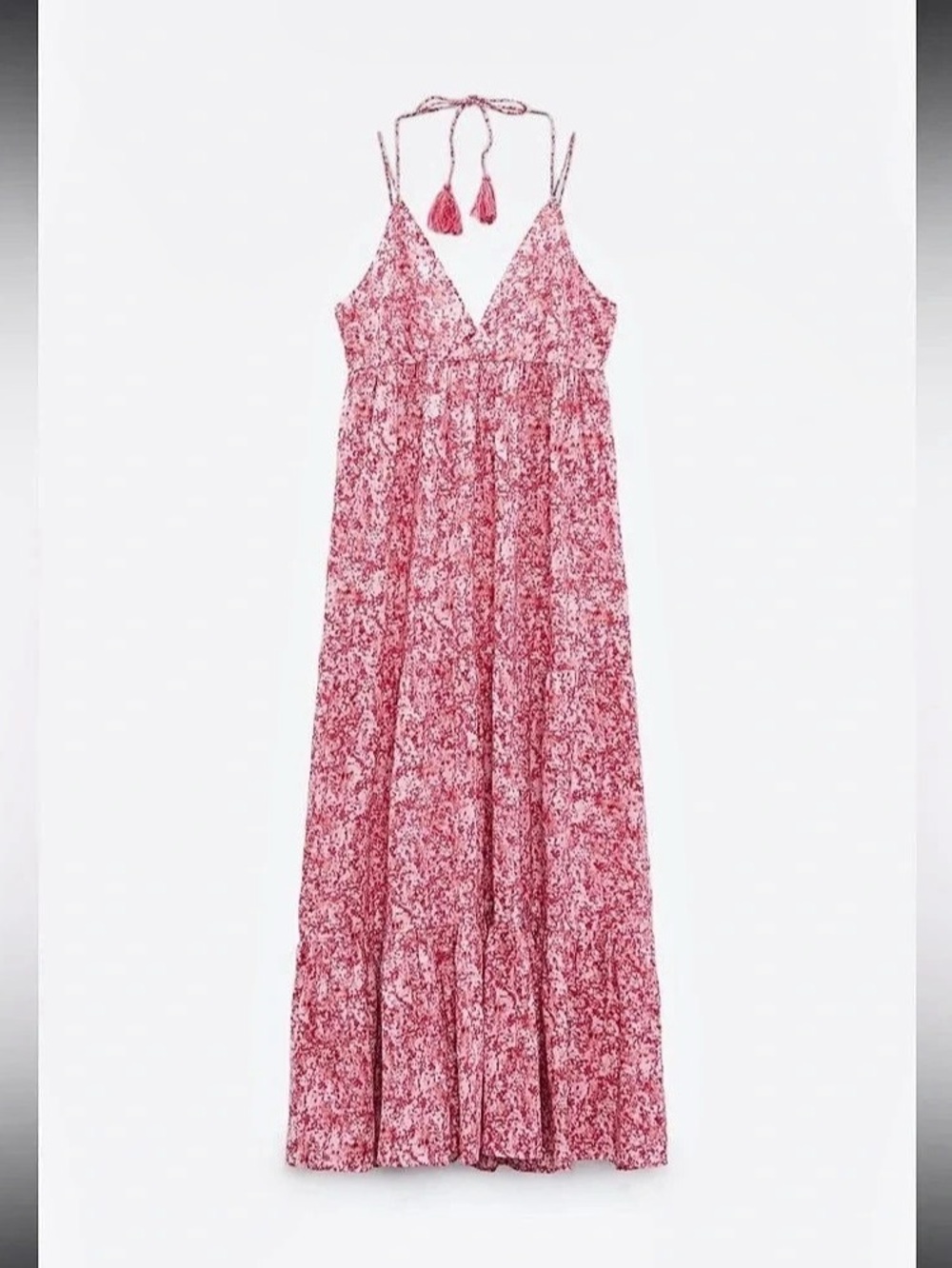 Zara Floral Print Maxi Dress